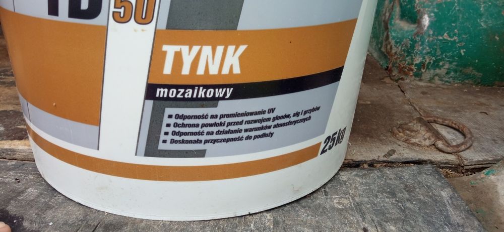 Tynk mozaikowy FOVEO tzw. Żywica 4 wiadra po 25 kg