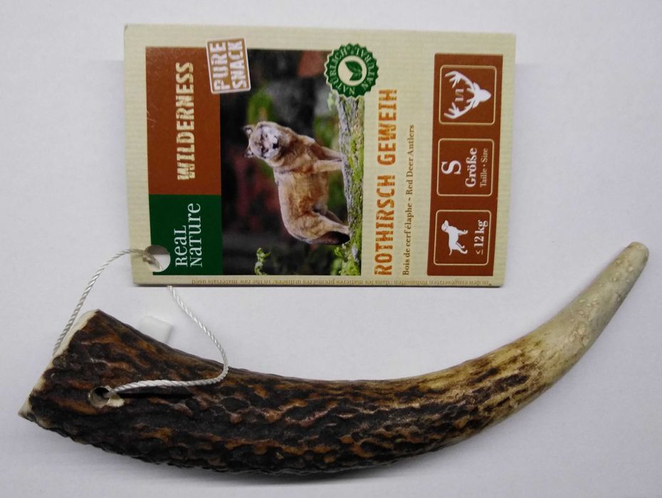 Poroże jelenia gryzak dla psa REAL NATURE WILDERNESS rozmiar S 73 g
