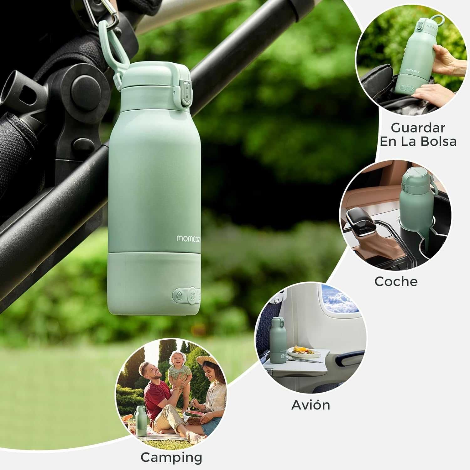 Aquecedor de leite e água Momcozy