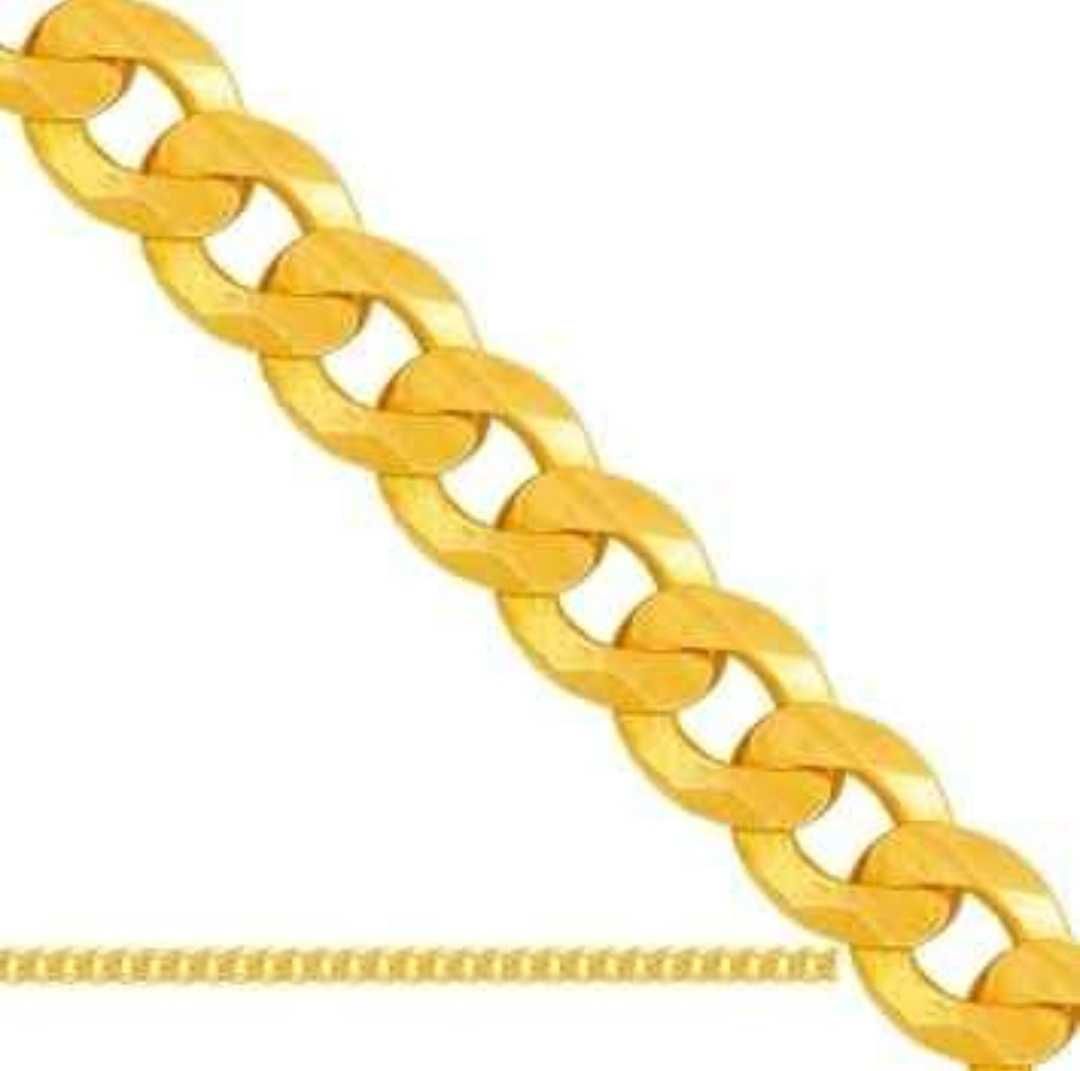 Komplet - łańcuszek i krzyżyk, złoto pr. 0,585 Komunia