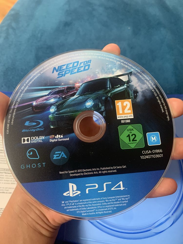 Need for speed ps4 stan idealny