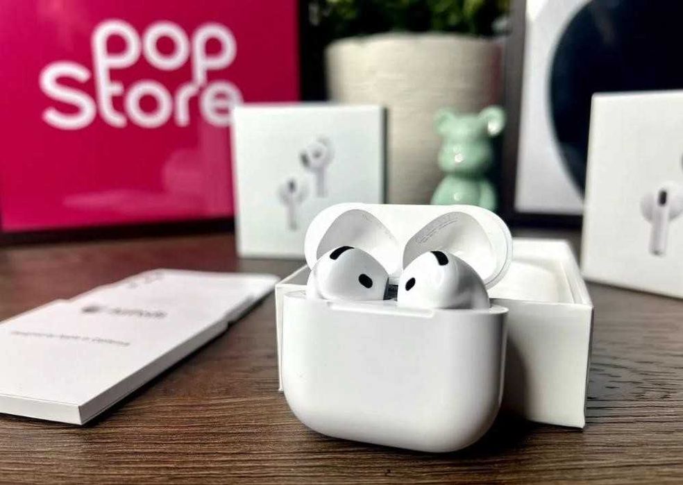 Наушники АірПодс 4 Беспроводные Airoha 1в1