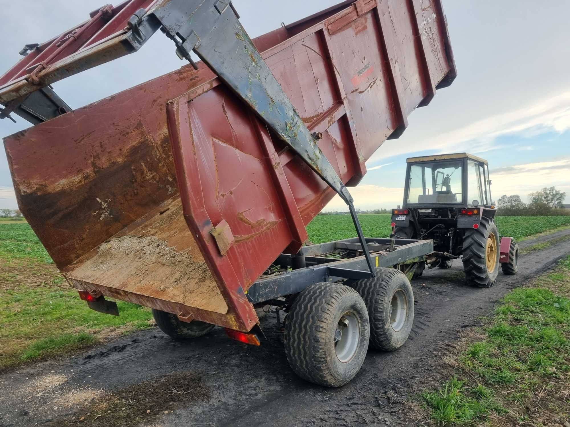 Przyczepa wywrotka tandem 10 ton Czarnabialostocka pronar warfama