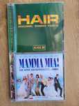 2 CD - Hair i Mamma Mia . Sprzęt AV . Płyty Kasety DVD . Tanio !