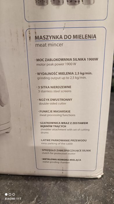 Maszynka do mięsa,warzyw