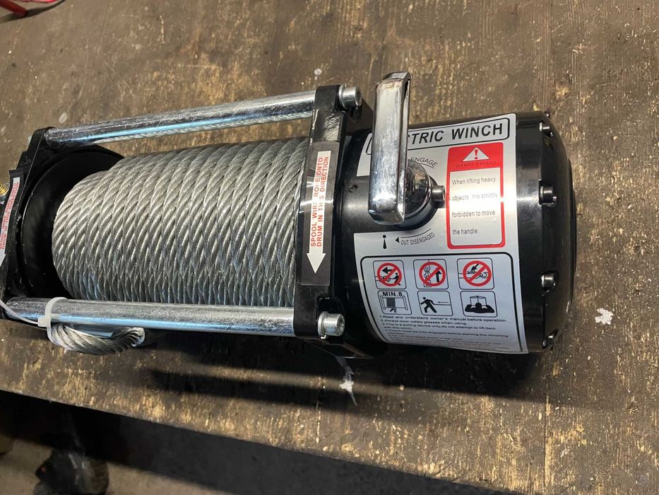 Лебідка автомобільна електрична Energy winch 12000LBS 5,5т лебедка