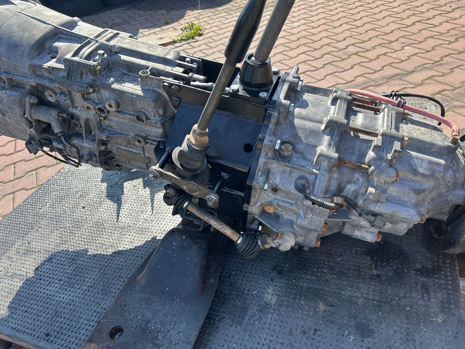 Adapter nissan patrol bmw skrzynia 3.0D m57 gs5 reduktor zmota