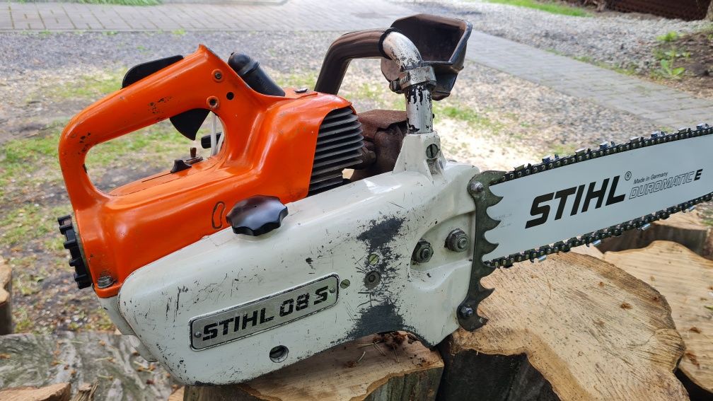 Pilarka piła splinowa Stihl 08s zabytek 1965rok