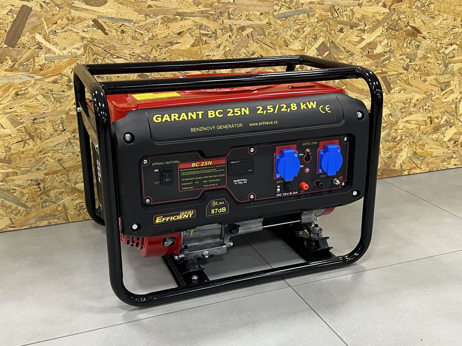 Генератор бензиновий Garant BC 25 чехия 2.8 kW