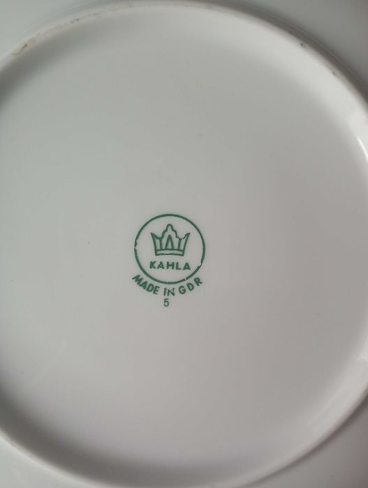 Тарелки GDR KAHLA времен СССР импортные