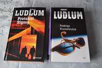 Powieść sensacja "Podstęp Prometeusza","Protokół Sigmy"- Robert Ludlum