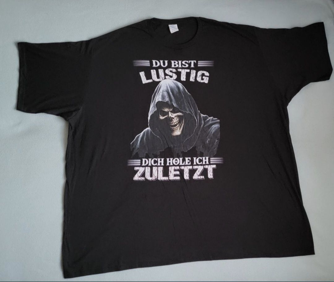 Koszulka tshirt moto czaszka śmierć kosa 6XL różne rodzaje