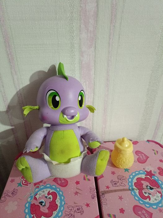 MLP Smok Spike interaktywny Mówi po polsku My Little Pony Hasbro