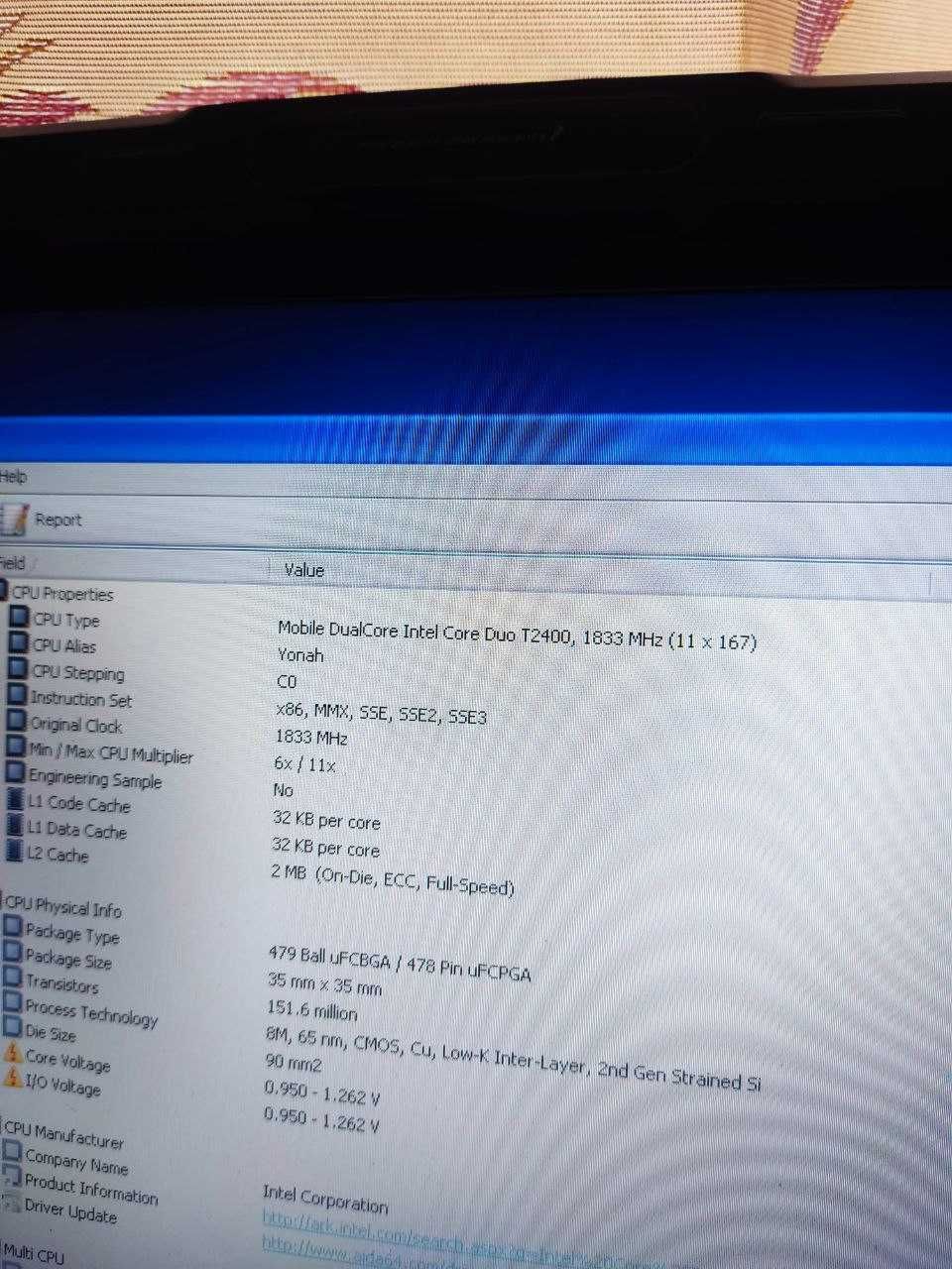 Продам старий ноутбук ASUS A6J (на запчастини або під відновлення)