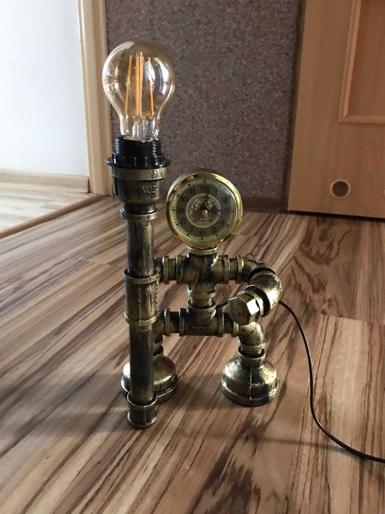 Lampa stołowa Vintage Industrial