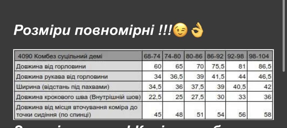 Bewarm демісезонний дитячий комбінезон 74-80