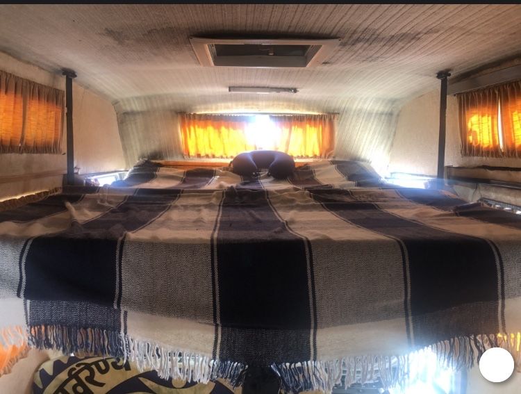 Auto Caravana Fiat 242 E18 2.5D Modelo Longo com Tecto Alto