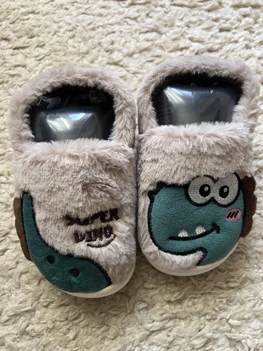 Теплі тапки, дитячі тапочки, тапки в садок