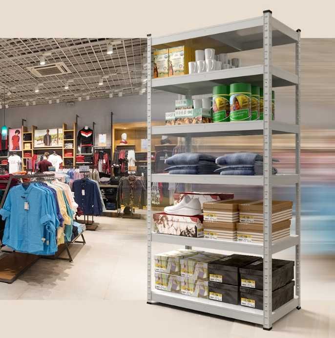 Розпродаж! Нові металеві універсальні посилені стелажі полиці мдф/дсп.