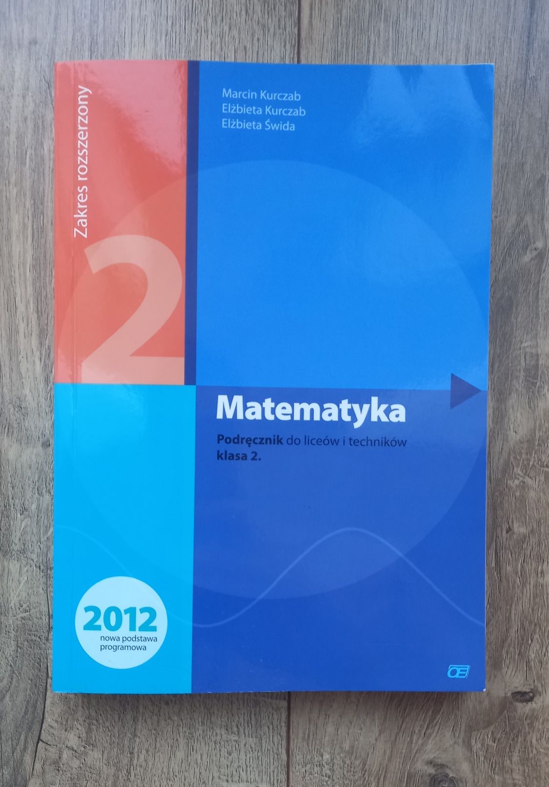 Matematyka, Podręcznik, klasa 2