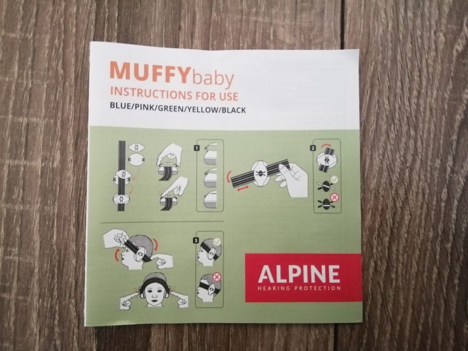 Słuchawki ochronne Alpine Muffy baby