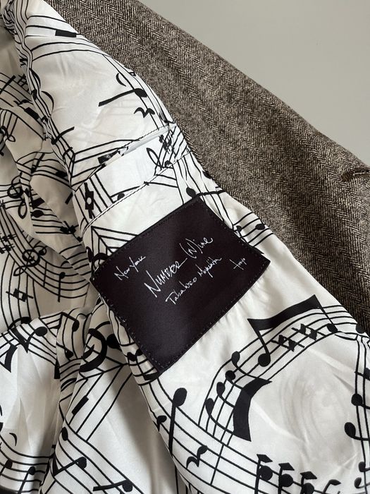 Пиджак Number Nine Ss07 Silk Jacket Rick Owens