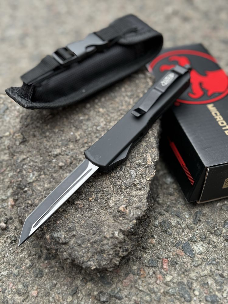 Код 953 Нож фронтальный автоматический выкидной microtech ніж