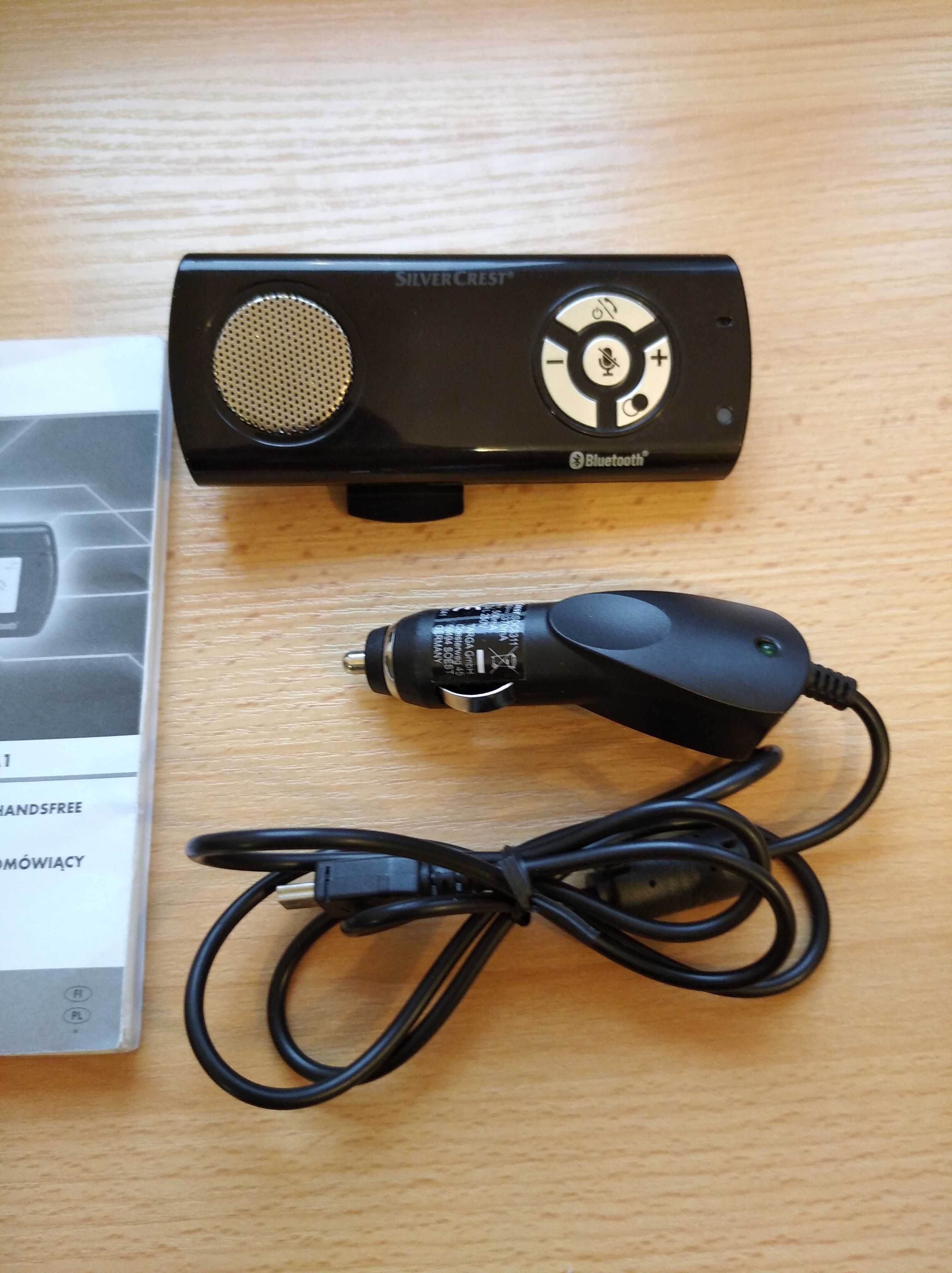 Bezprzewodowy zestaw głośnomówiący SilverCrest SFA 30 C1 bluetooth