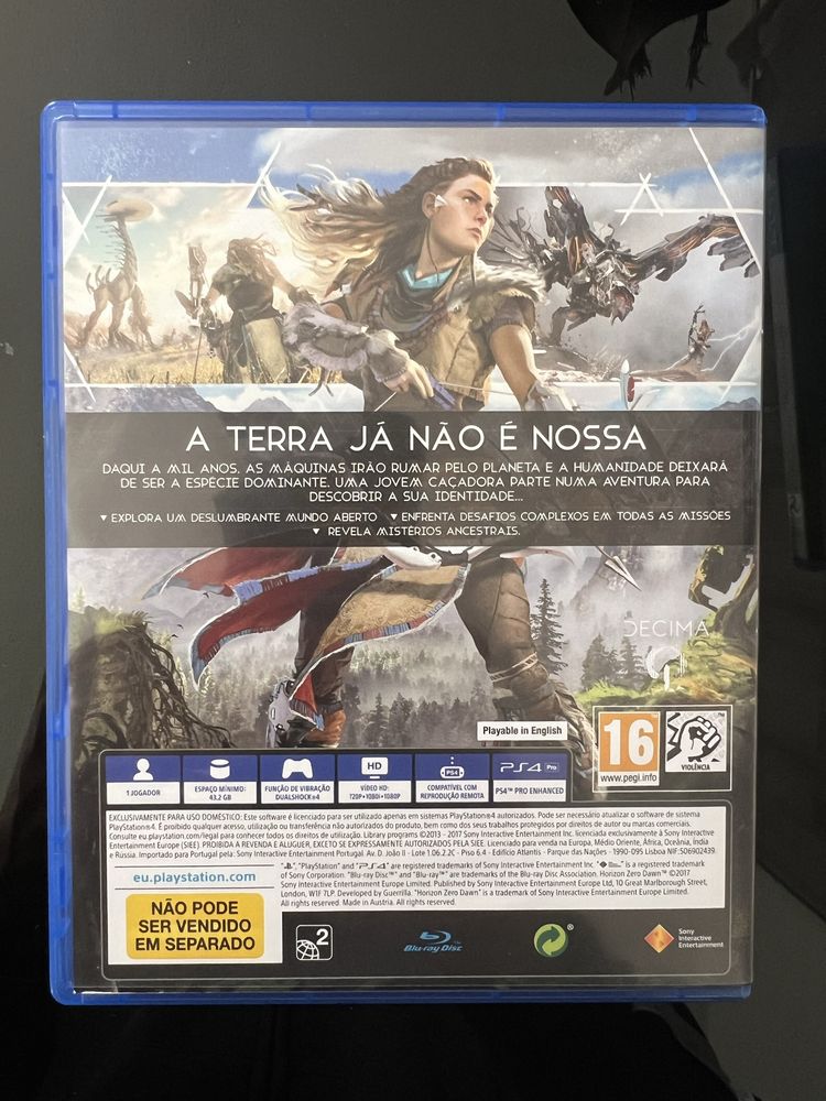 Horizon Zero Dawn PS4