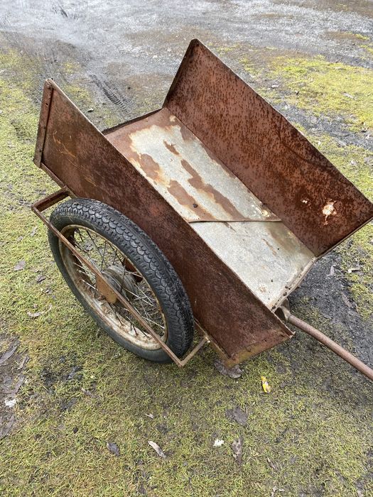 Stelaż z paką - wózek trnasportowy / ogrodowy bez kół