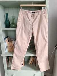 Bawełniane beżowe spodnie zero Claire L32 r. M/38