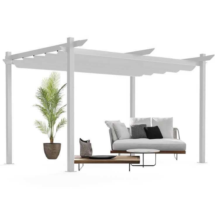 Pergola ogrodowa tarasowa metalowa 3x4 altana zadaszenie KOLORY