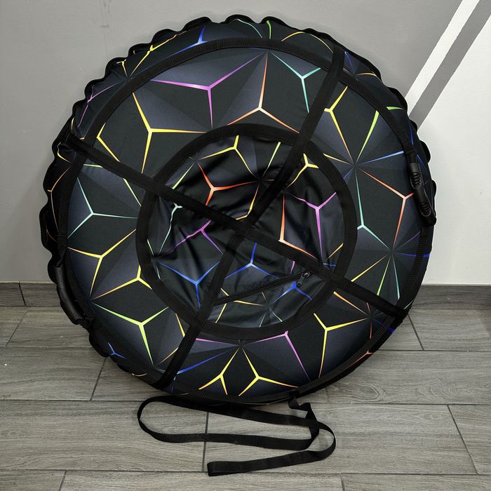 Тюбінг 100см для  гірки, ватрушка, плюшка, таблетка  сніг, тюбинг