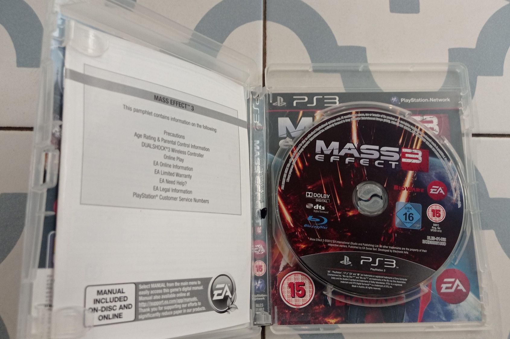 Mass Effect 3 PS3 PlayStation 3 gra
