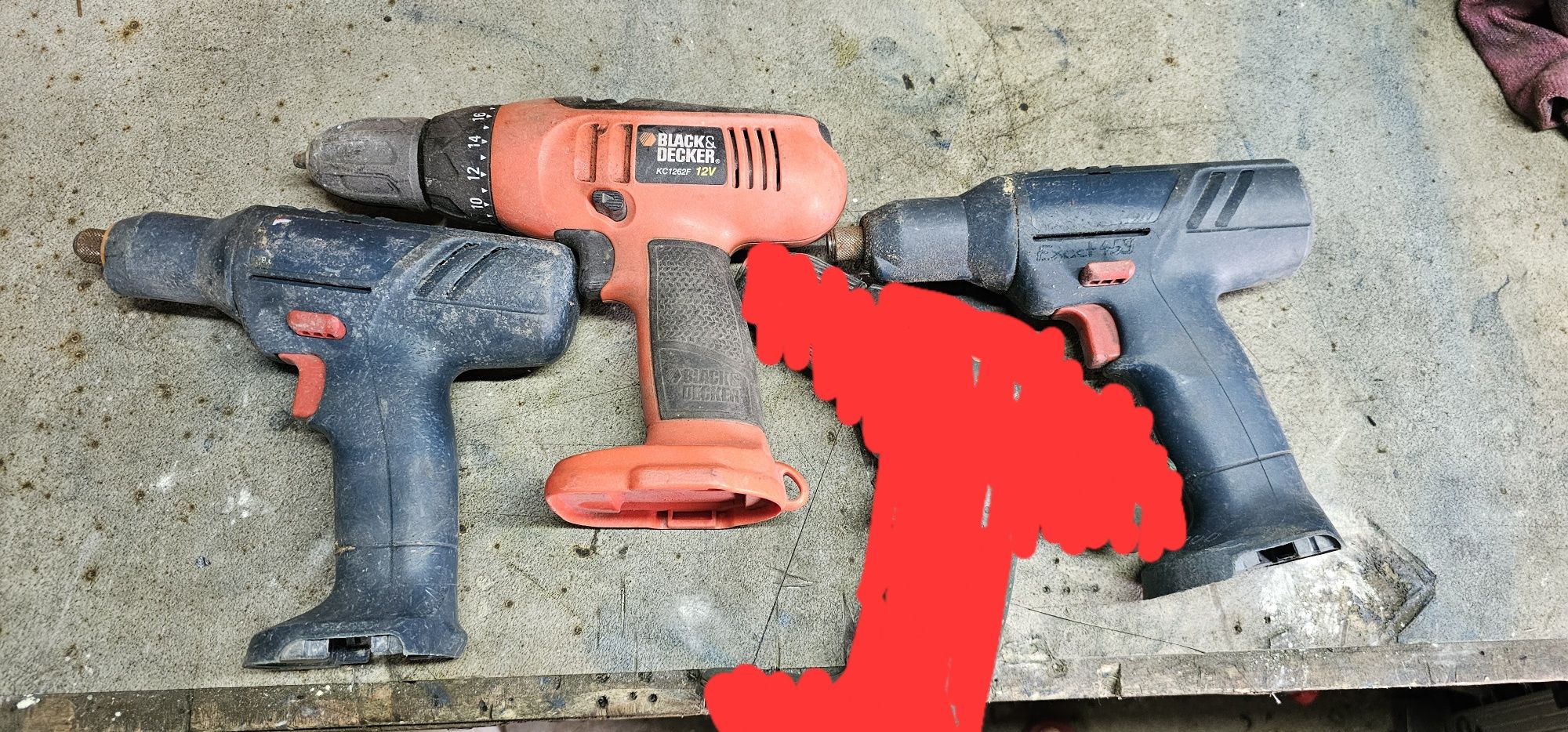 Wkrętarki Bosch i Black&Decker