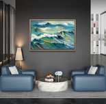 Obraz żeglarski "Regaty Sydney-Hobart 1998" – 120x80 cm, bez ramy