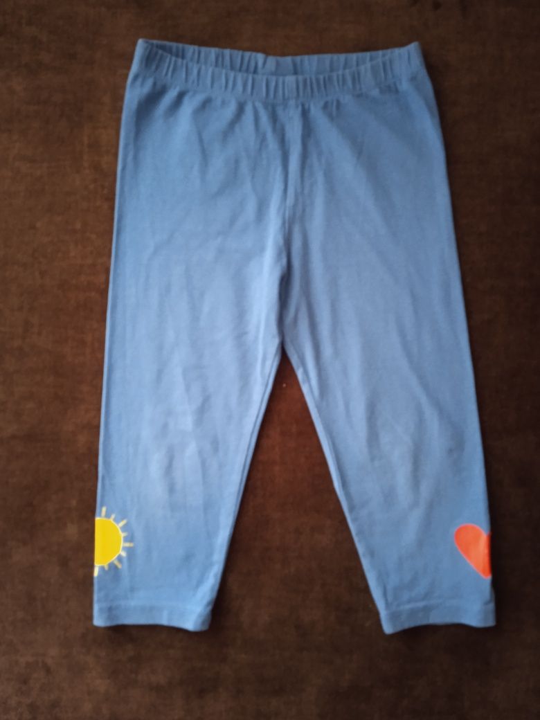 Legginsy 3/4 w rozmiarze 128