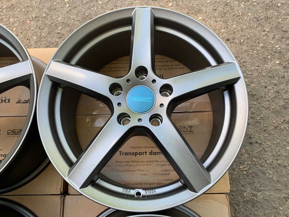 4x felgi DEZENT TY graphite 17" rozstaw 5x120 ET 42 BMW 2 3 5 X3 X4 Z4