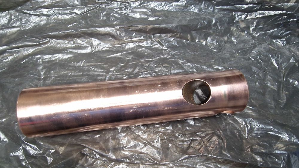 Wałek z miedzi średnica 63mm