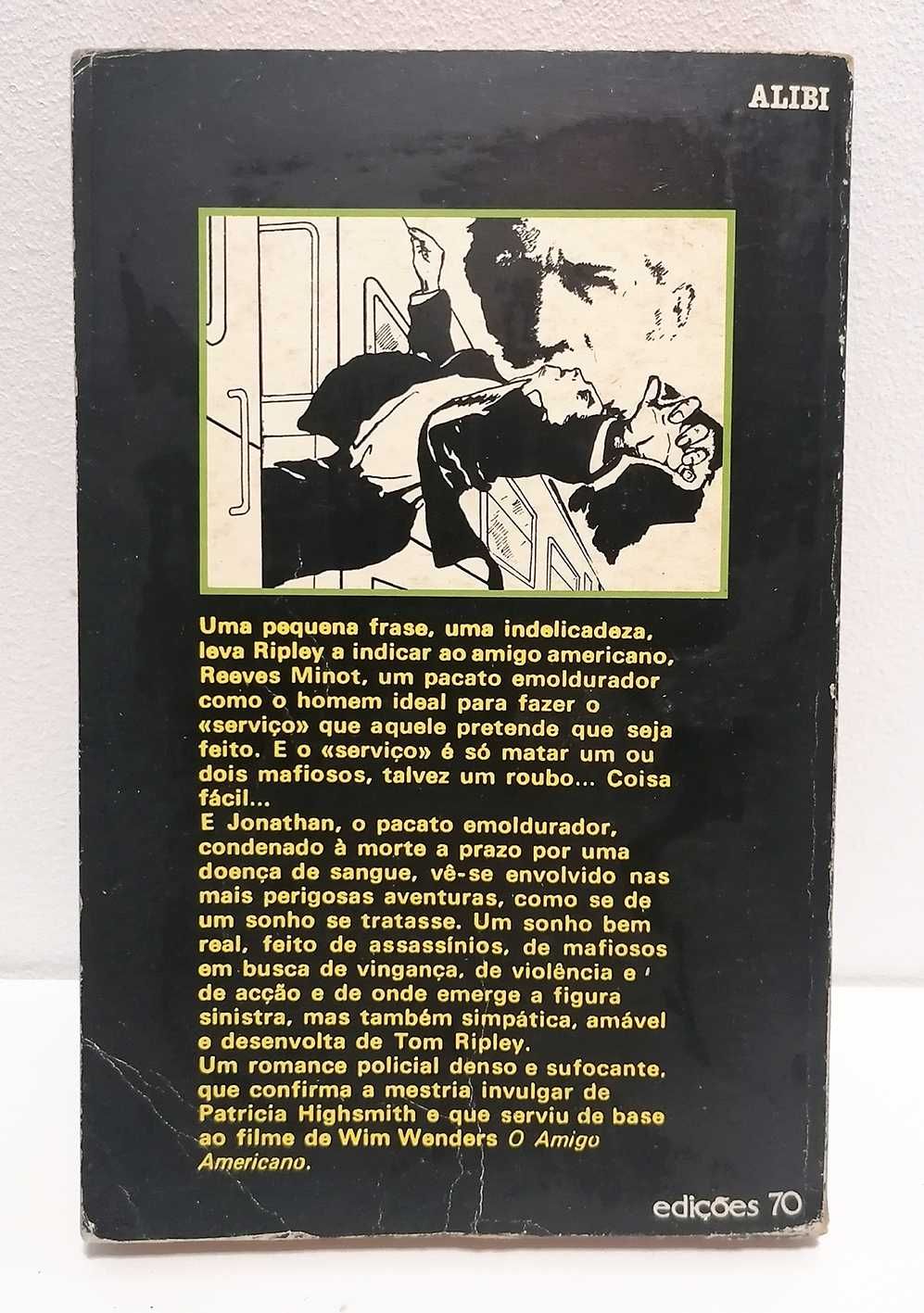 Livro - O amigo americano (Ripley's game)