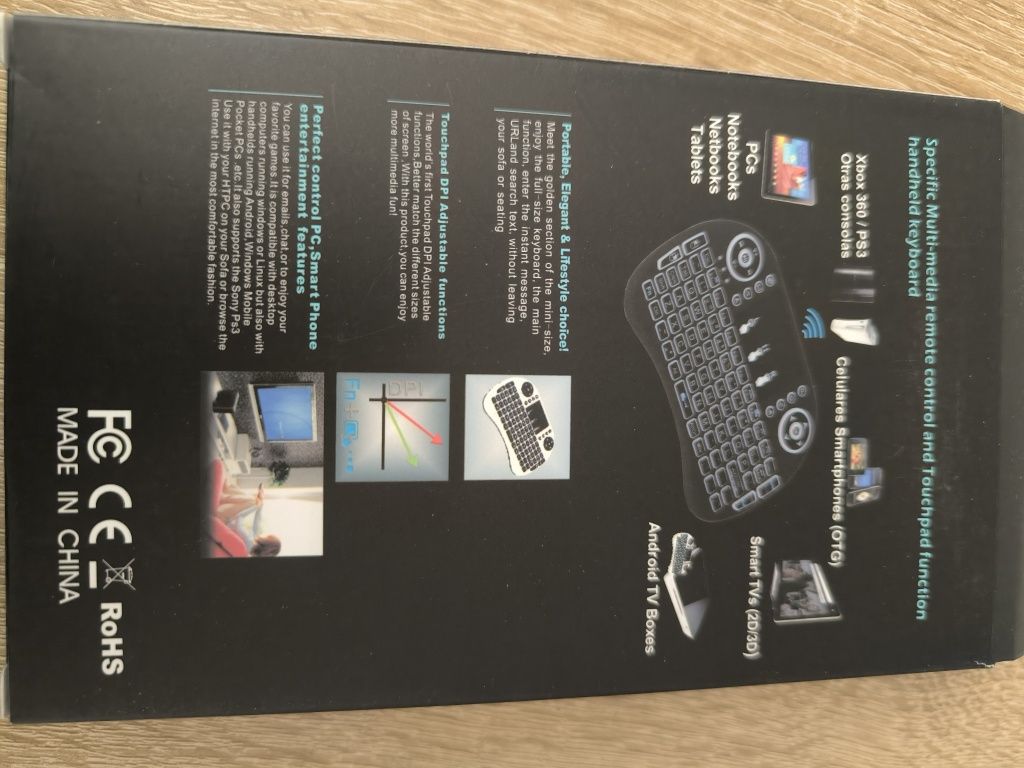 Vendo Comando Teclado Wireless Novo