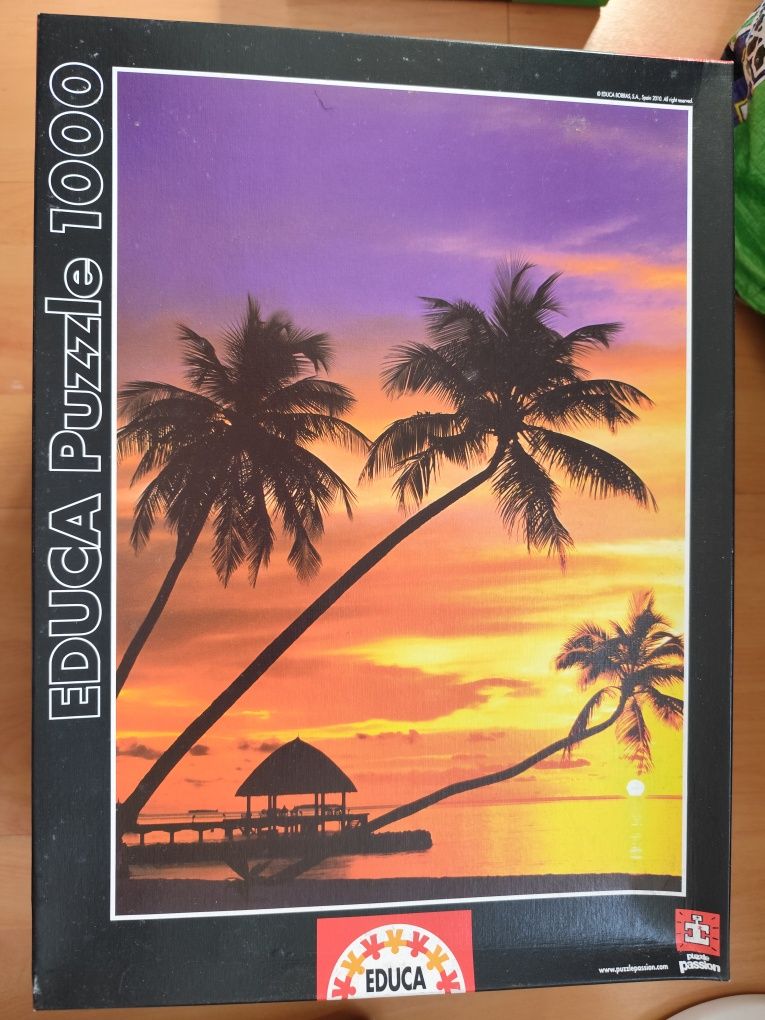 Puzzles Educa 1000 peças