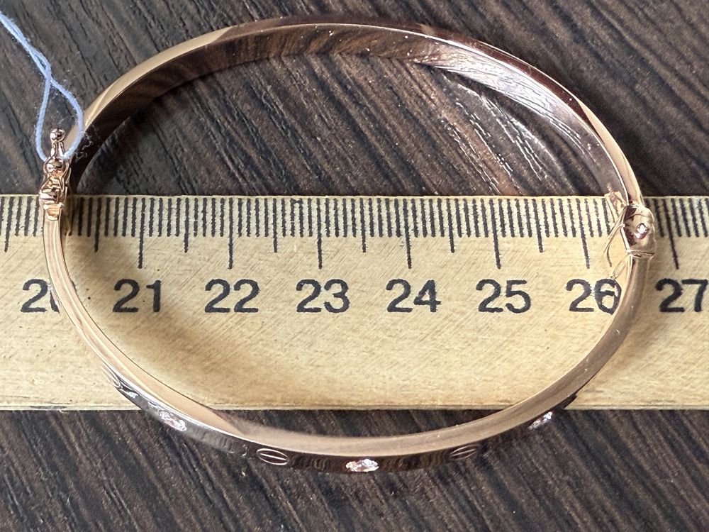 Золотой браслет Cartier 585 проба распродажа