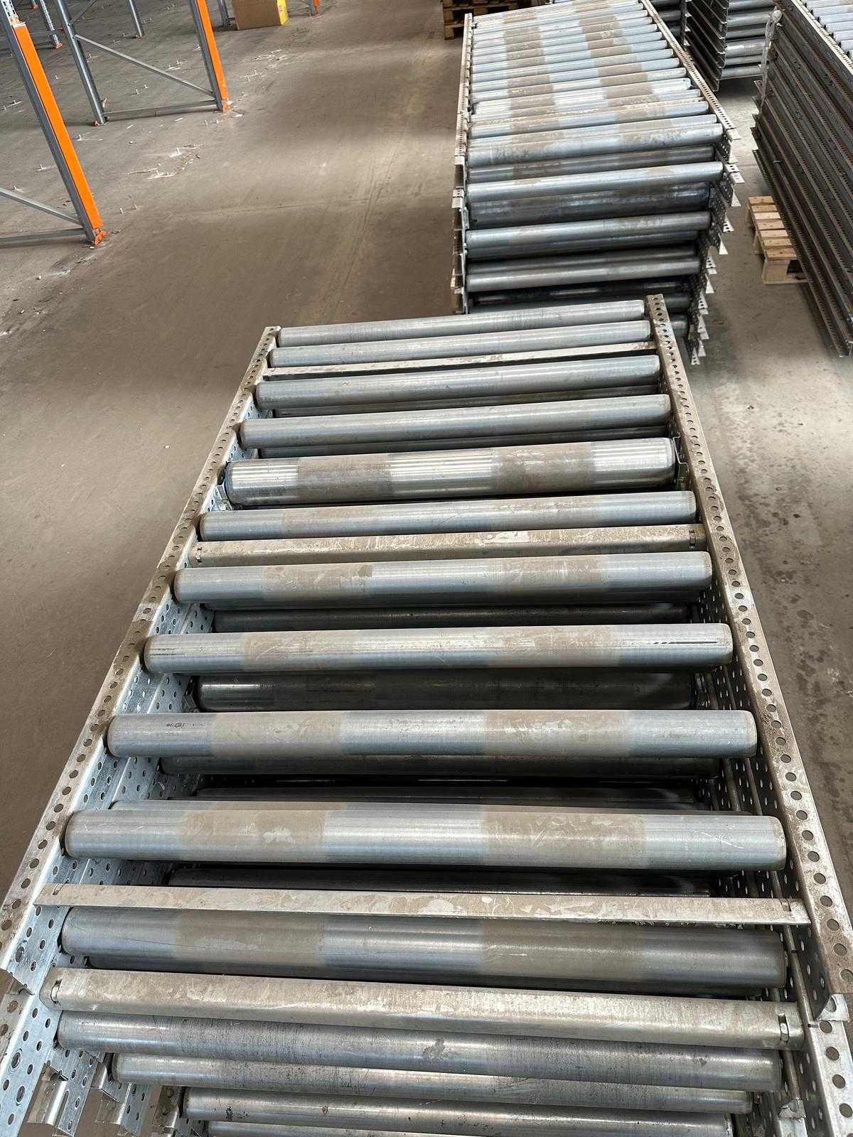 Łoże rolkowe do transportu palet
