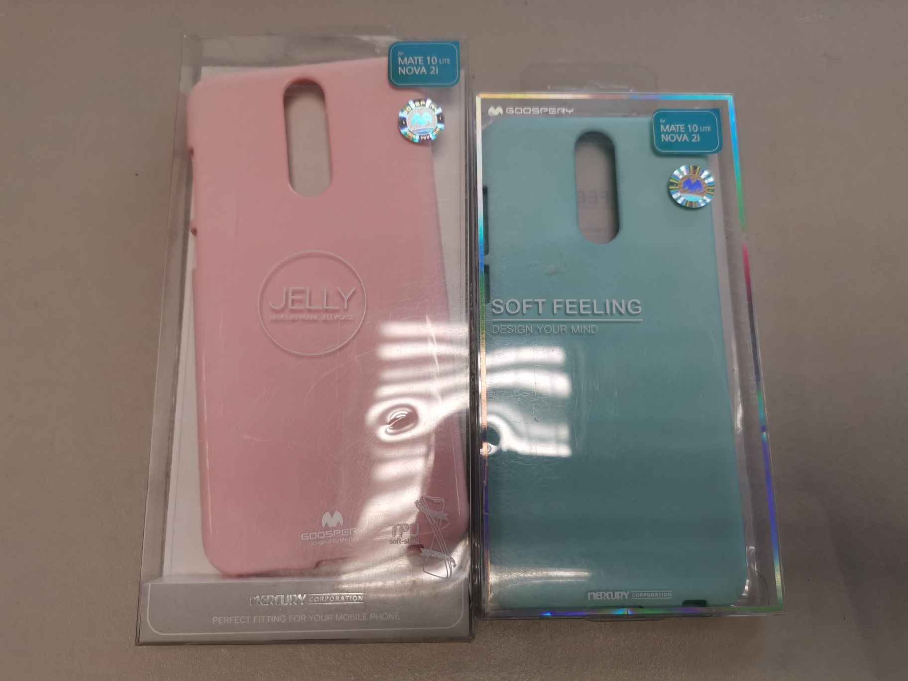 Komplet 2 sztuk etui plecki case nakładka do Huawei mate 10 lite