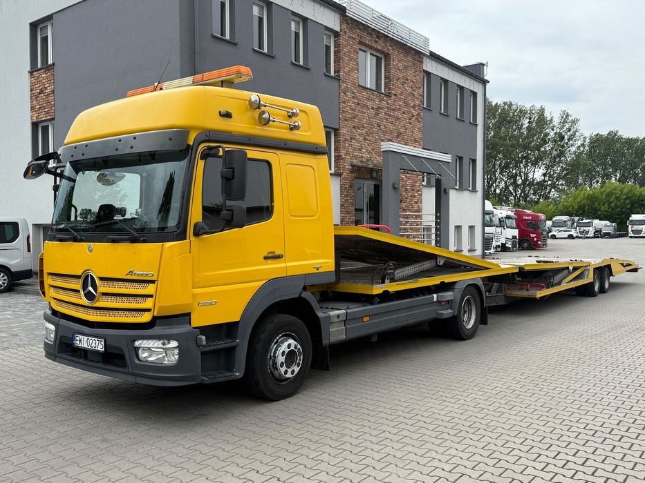 Mercedes-Benz Atego  Autotransporter Kuvvetli FVG FMS Lohr Zadbany Okazja !!
