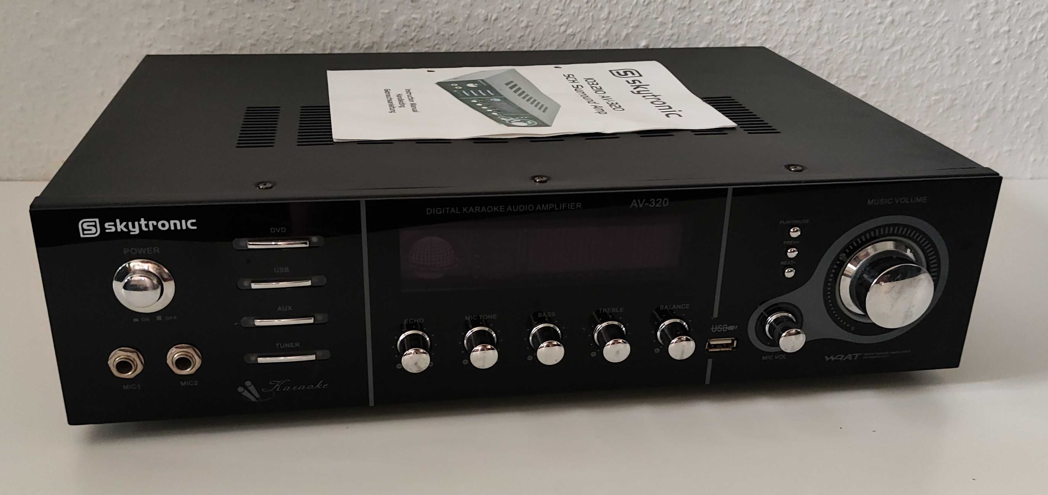 Amplituner Wzmacniacz Skytronic AV‑320