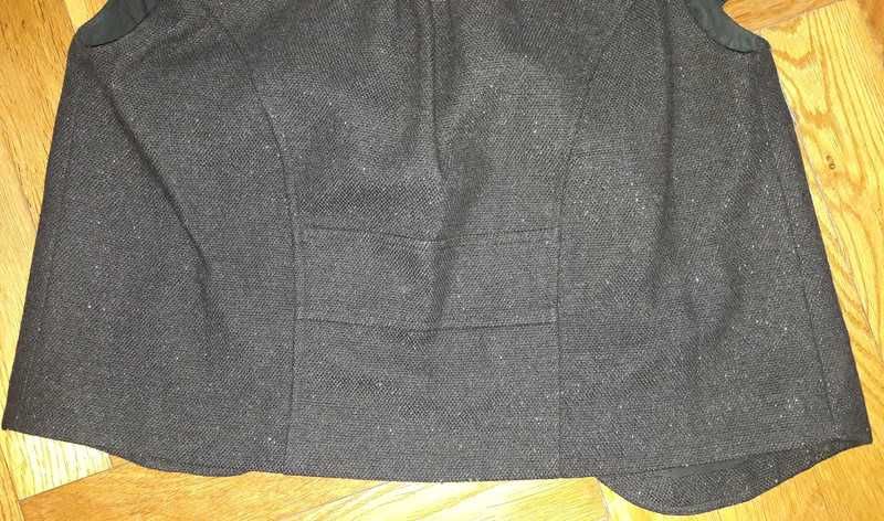 Bolerko, kamizelka, narzutka z błyszczacą nitką River Island L