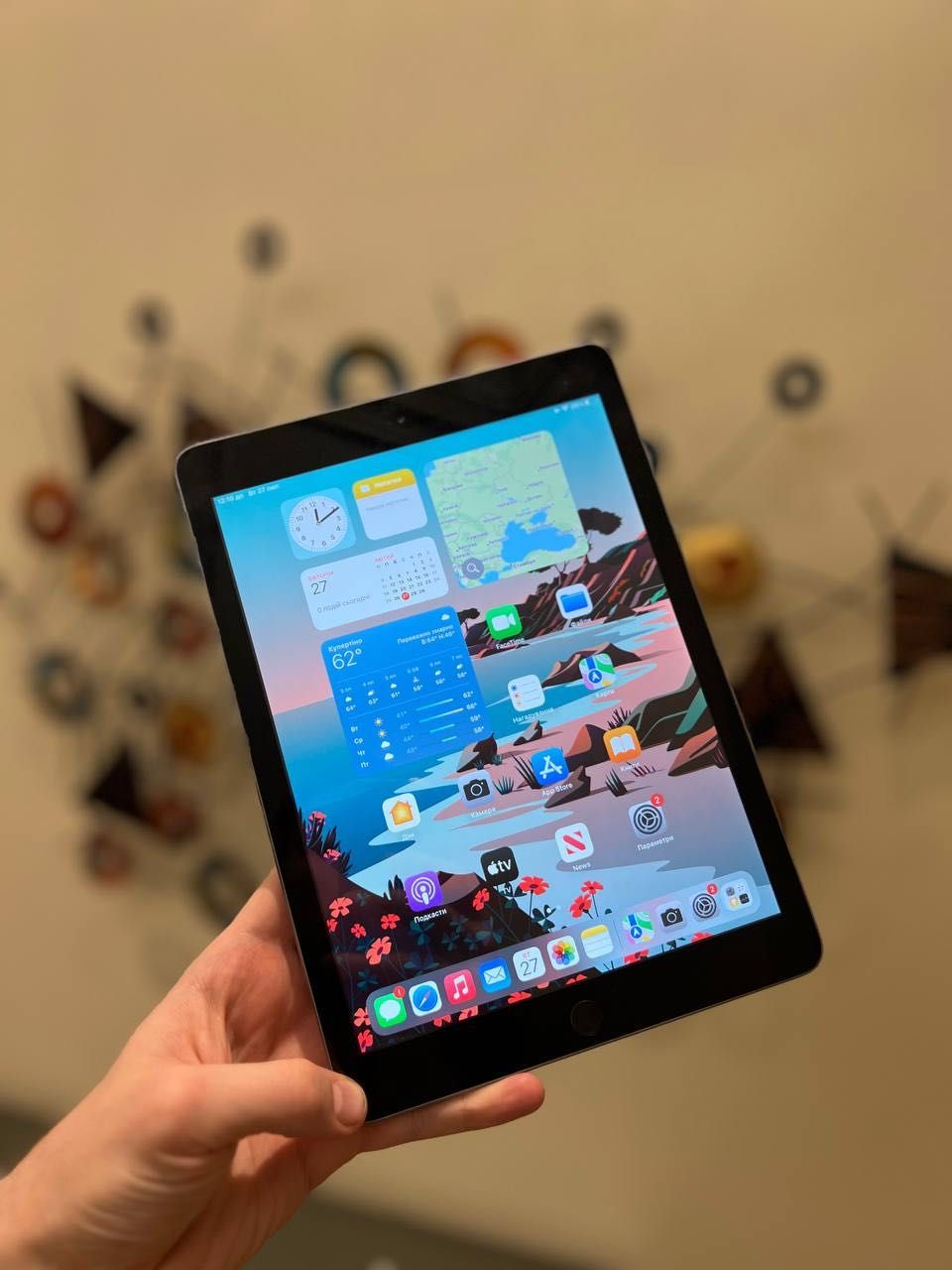 iPad 6 128gb 2018 9.7  Space Gray планшет для ігор.навчання. роботи