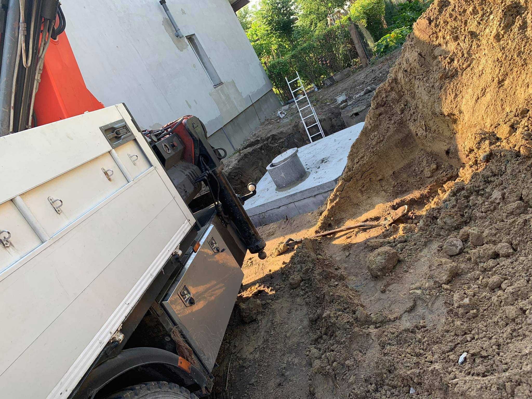 Szamba szczelne Zbiorniki betonowe Deszczówka Gnojownica